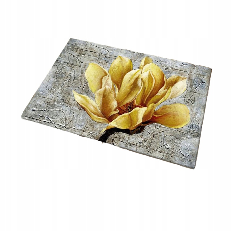 

Dywanik Salon Sypialnia Złota Szary Mata 40x60cm