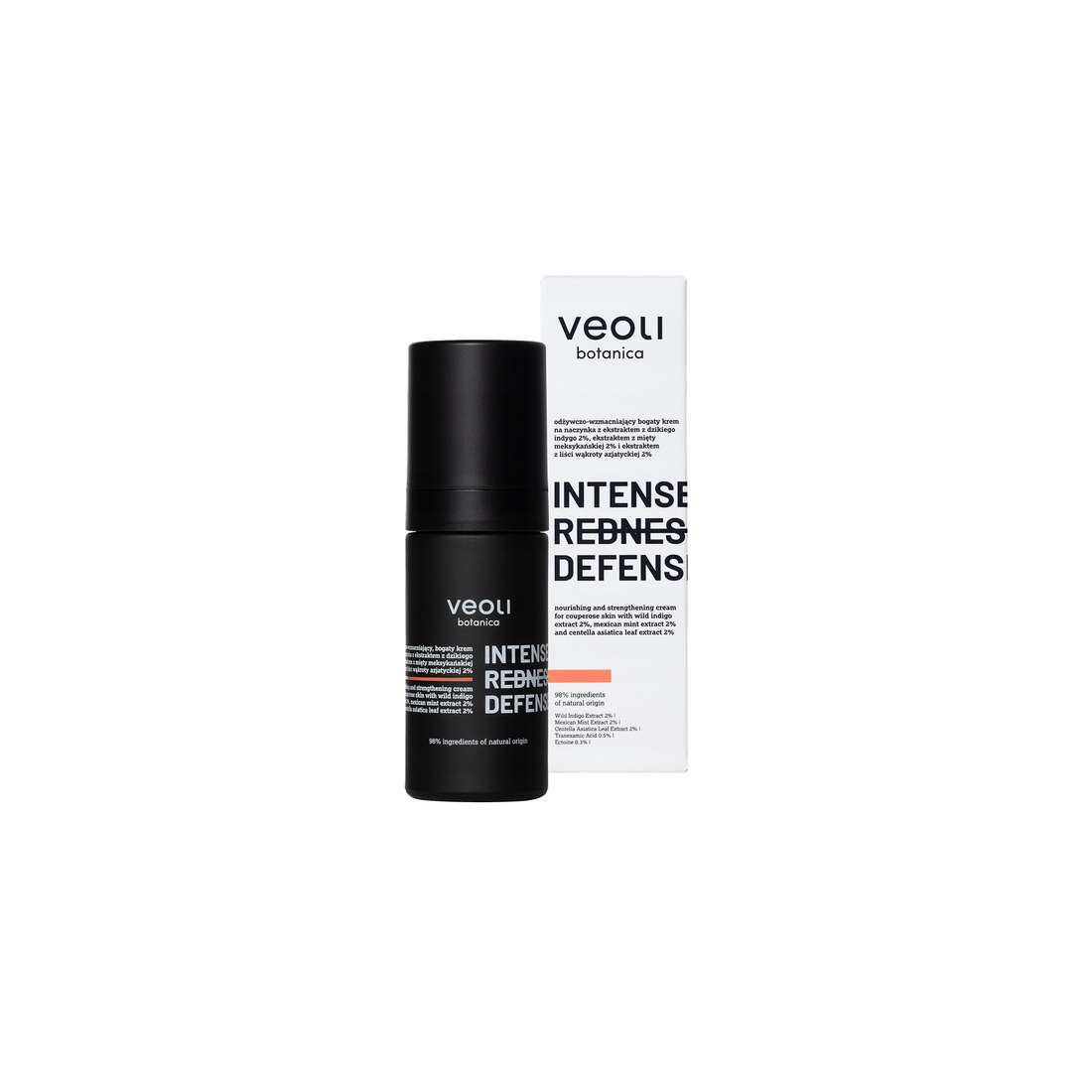 Veoli Botanica Intense Redness Vyživující a posilující krém na cévky 30 ml