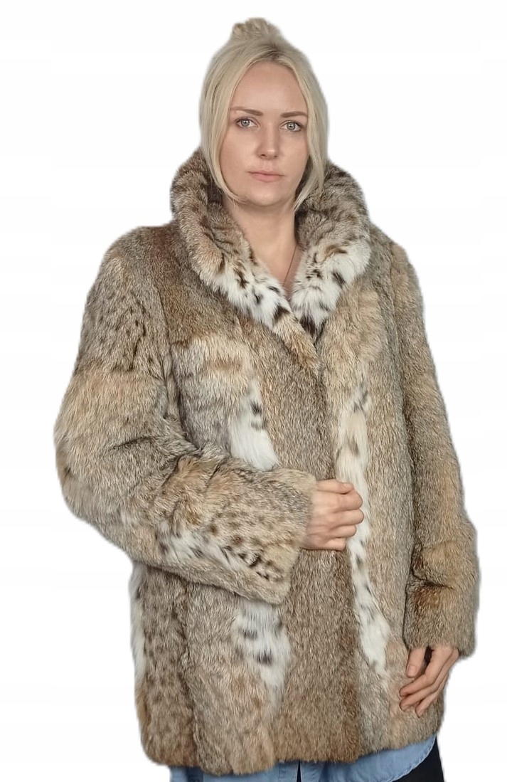 Futro damskie Lippi Cat w odcieniach brązu
