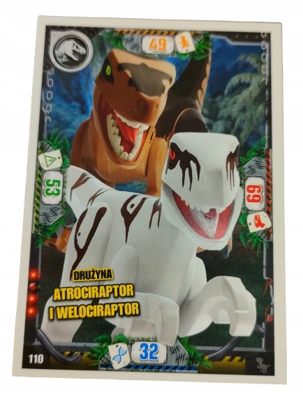 Karta Lego Jurassic World Seria 3 Numer 110