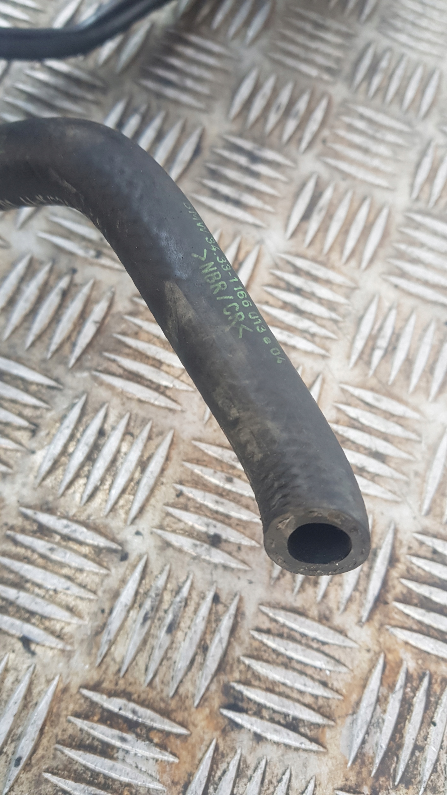 BMW X5 E53 4.4 wiring air hose 1166013E