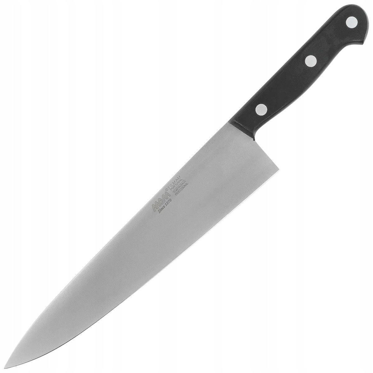 Nůž Mam Cooks Chef 250 Black Polymer, Polished (540)