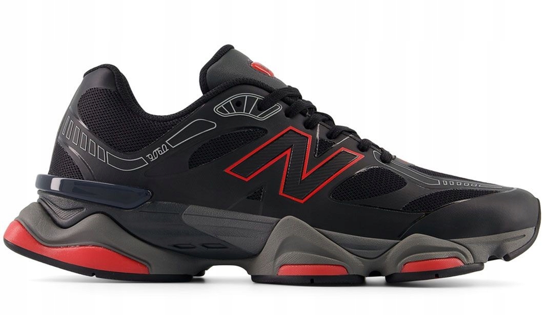 Buty Męskie New Balance U90606LE Czarne Sneakersy Sportowe Retro Y2K Abzorb