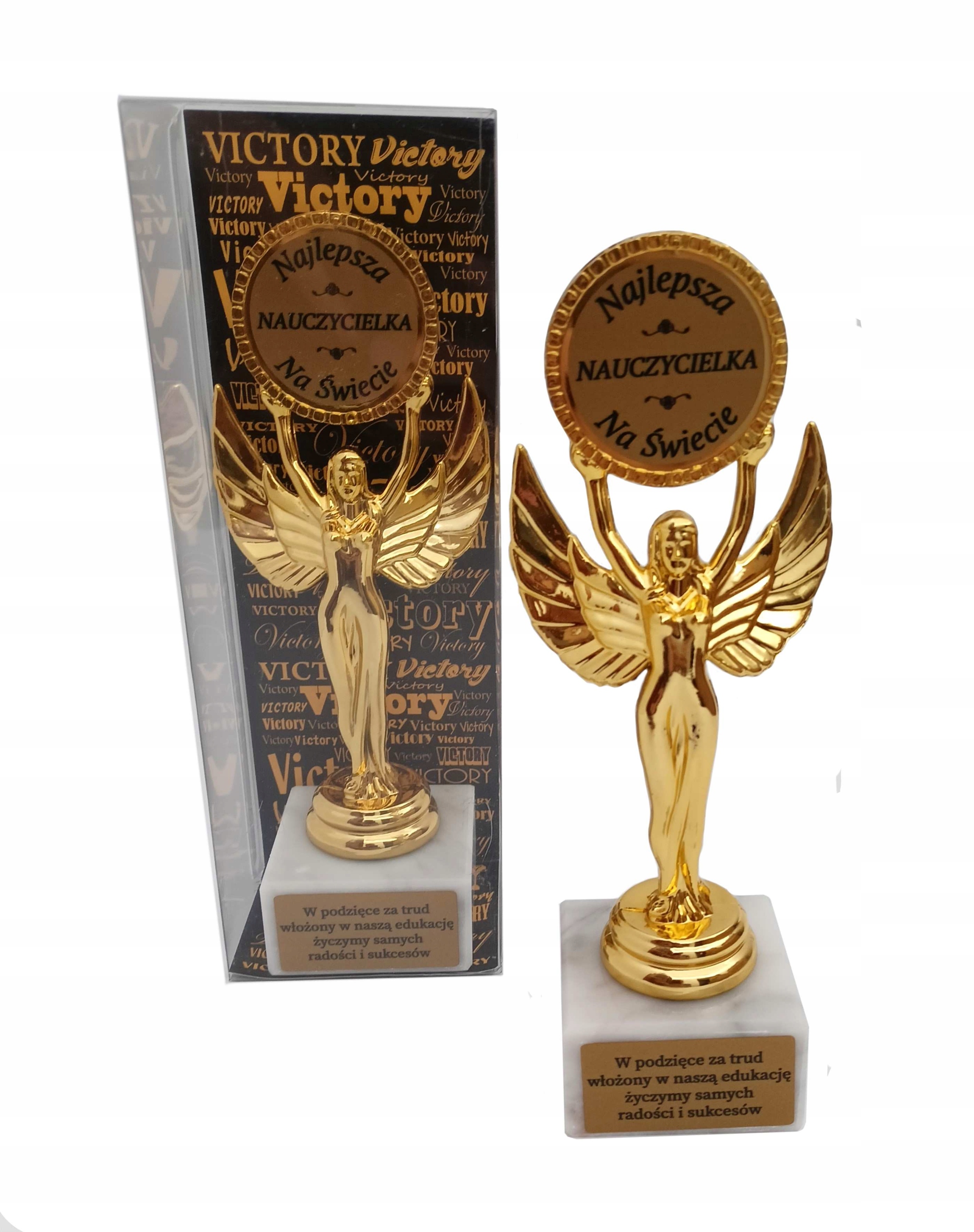 

Pamiątka podziękowanie dla nauczycielki