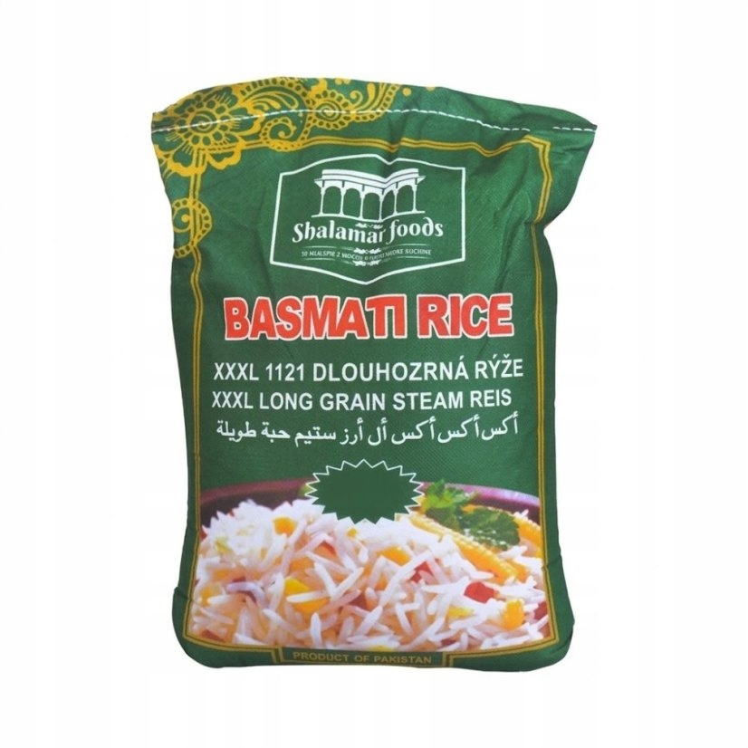 Shalamar Extra Dlouhá Basmati Rýže 5kg