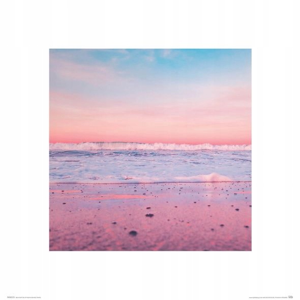 

Różowa Plaża - reprodukcja 60x80 cm