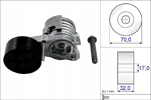 Ina Napcz Pásku Vícedrážkového Bmw 5 (F10) 523 I, 528 Asistent řidiče #28