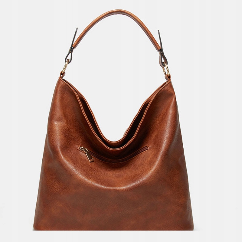 DUŻA TOREBKA DAMSKA A4 TORBA WOREK SHOPPERKA H301 Materiał dominujący skóra ekologiczna