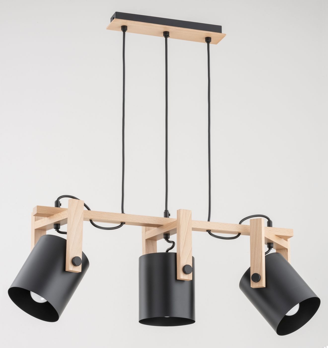 Závěsná lampa Alfa Trois 3 světelné body E27