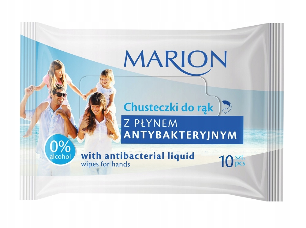 

Marion Chusteczki antybakteryjne 10szt