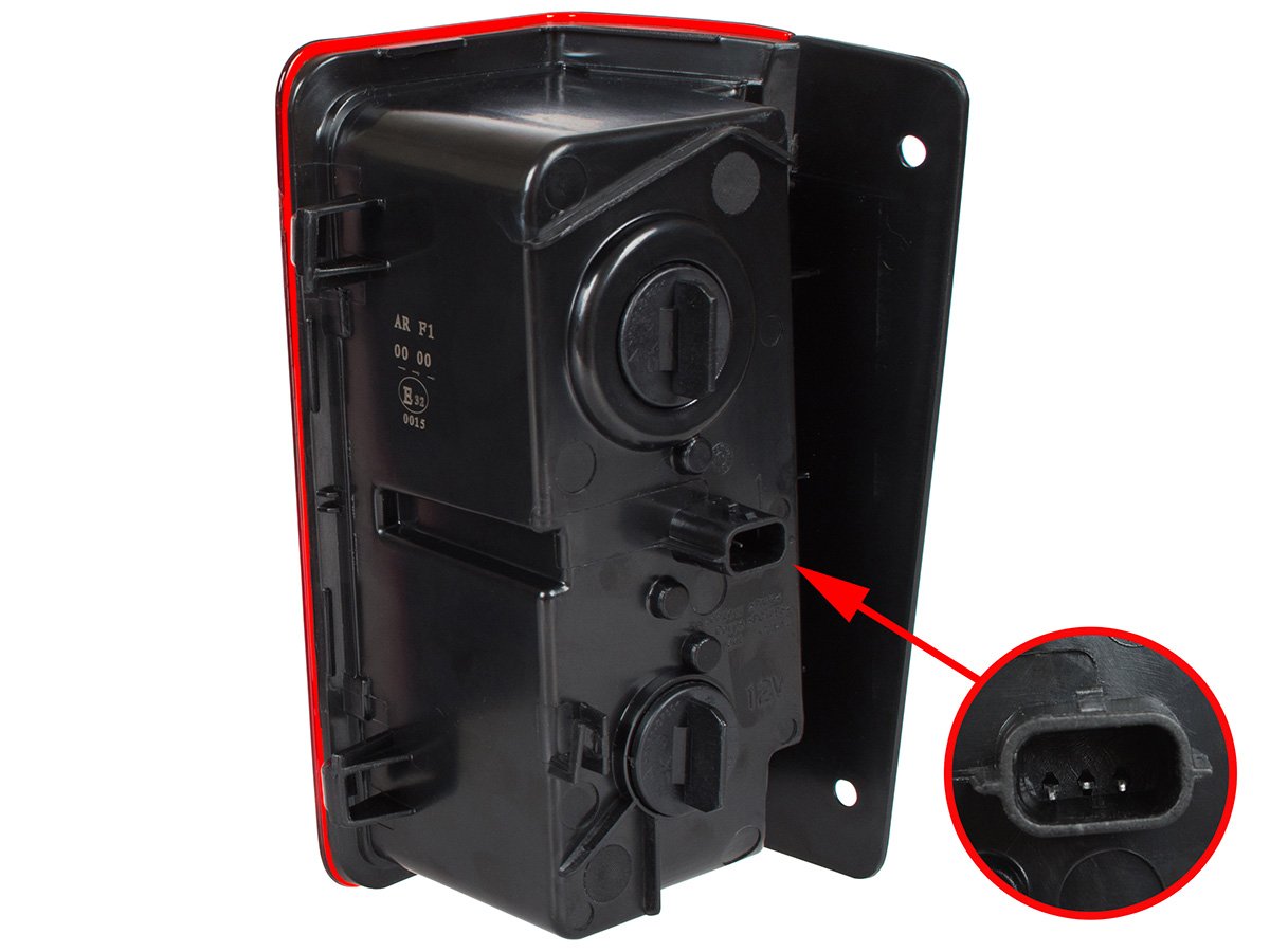 LAMPA TYŁ PRZECIWMGIELNA P RENAULT TRAFIC III 14- Producent części Inny