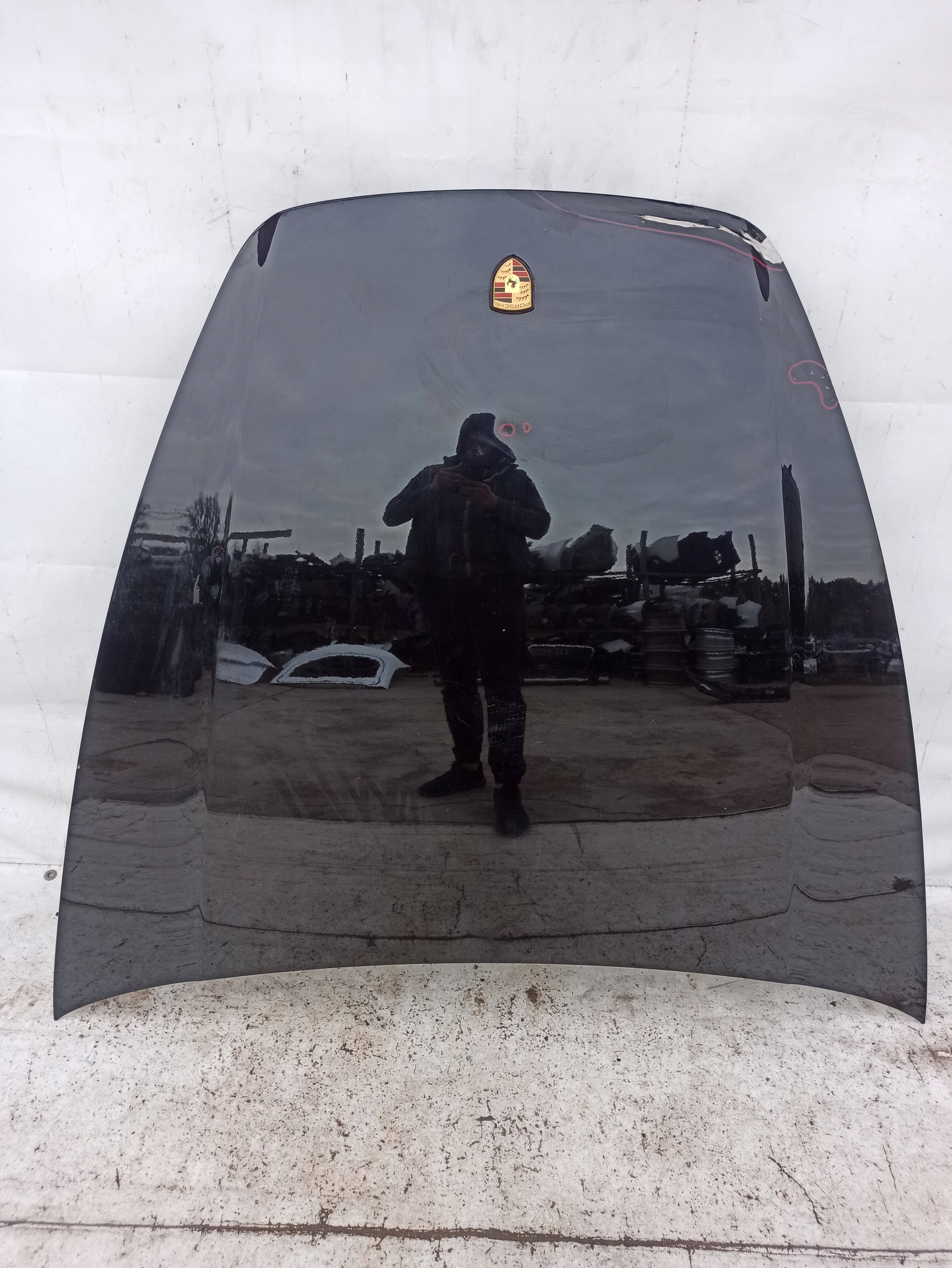 Motorhaube Porsche Cayenne 9YA Bonnet Hood - Thumbnail 1