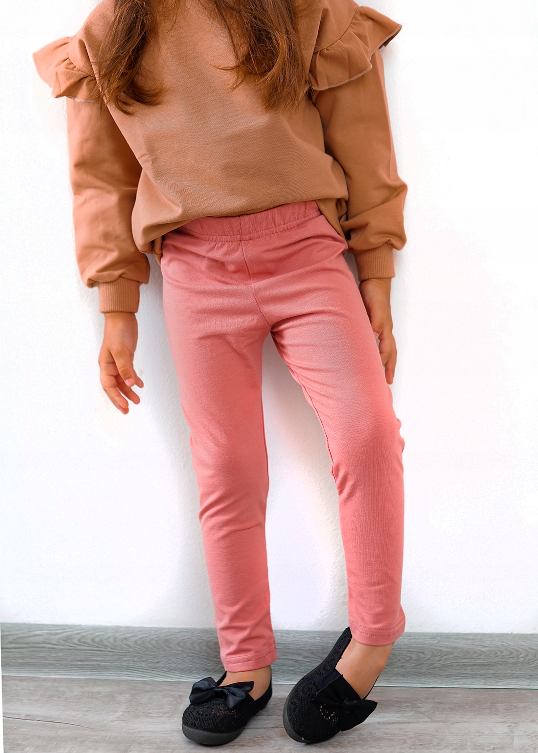 Legginsy spodnie getry - 110 RÓŻ/KORAL - BAYA Marka Baya