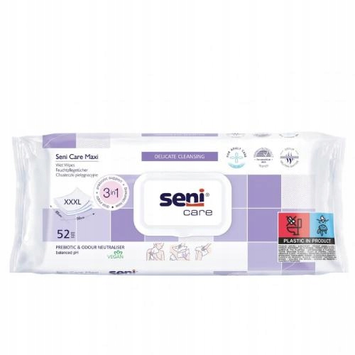 

Seni Care Maxi Chusteczki pielęgnacyjne, 52 sztuki