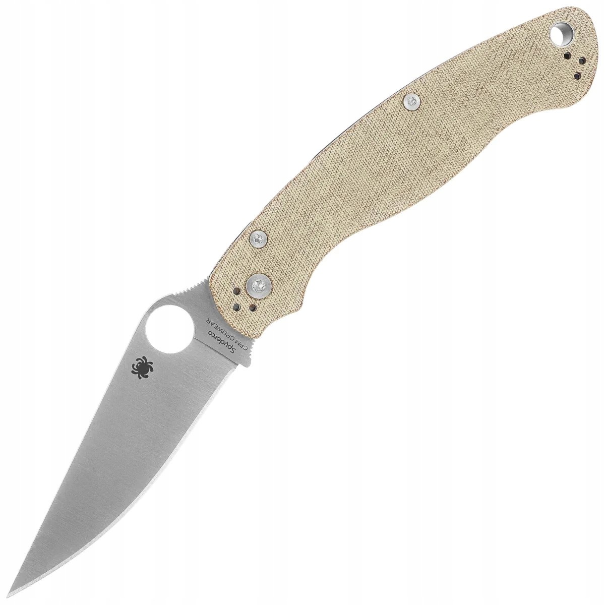 Nůž Spyderco Military 2 Brown Canvas Micarta (C36MPCW2)