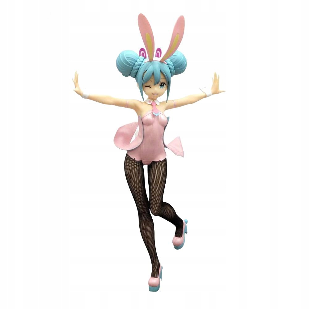 Hatsune Miku BiCute Bunnies Figurka Wink Pearl Pink Color Ver. 30 cm Furyu