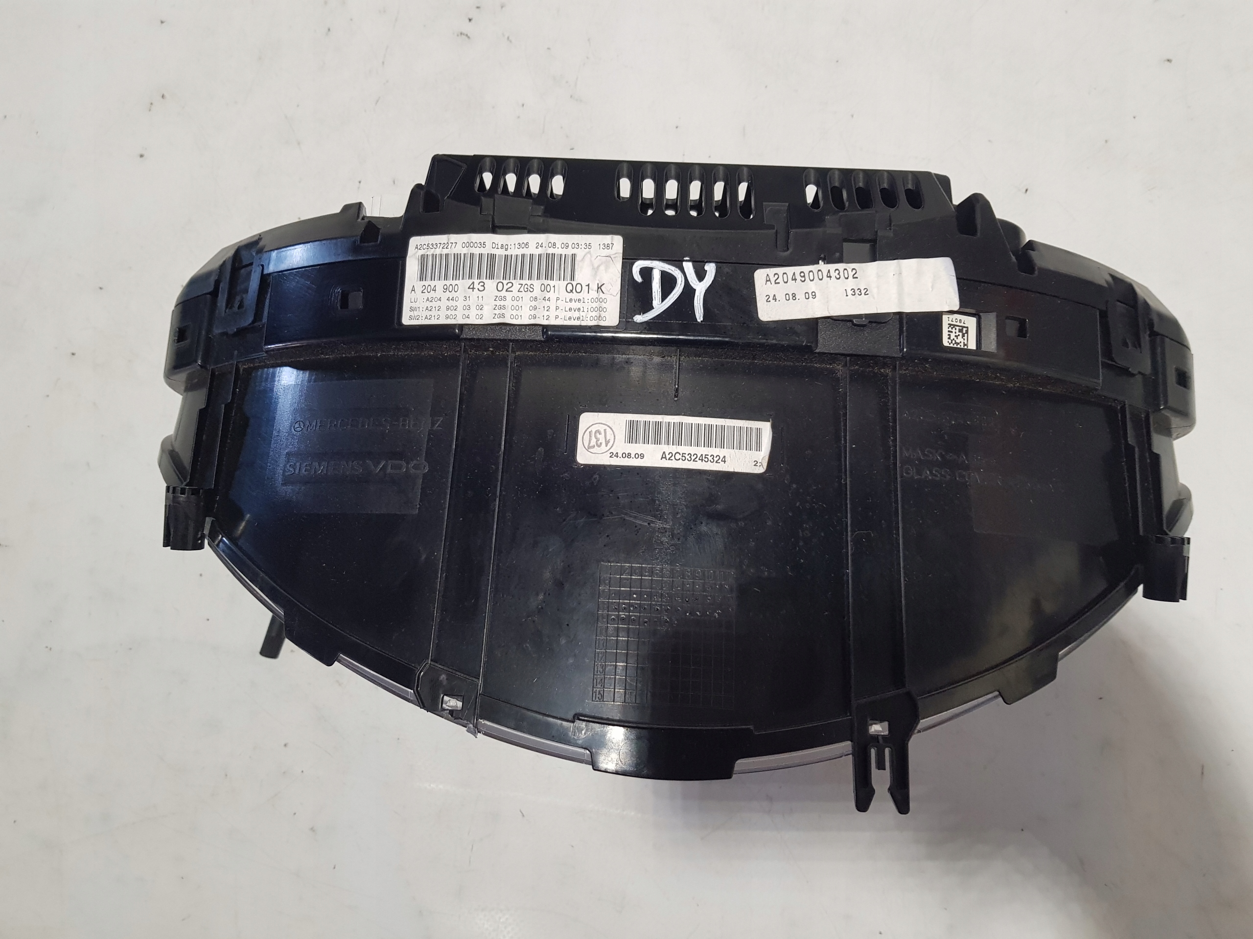 dials dials MERCEDES W204 2.2 CDI 2049004302 UK