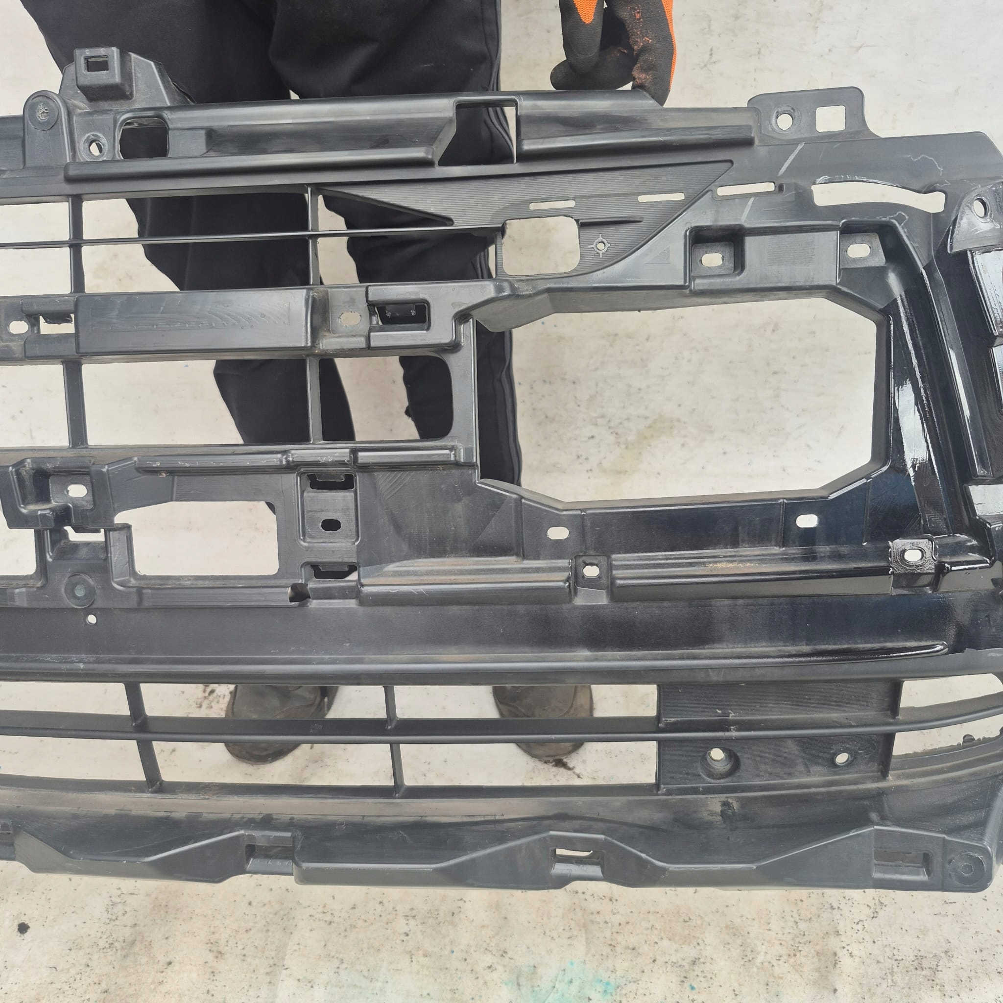 MITSUBISHI OUTLANDER III 3 LIFT 15-18 bumper front front washer PDC