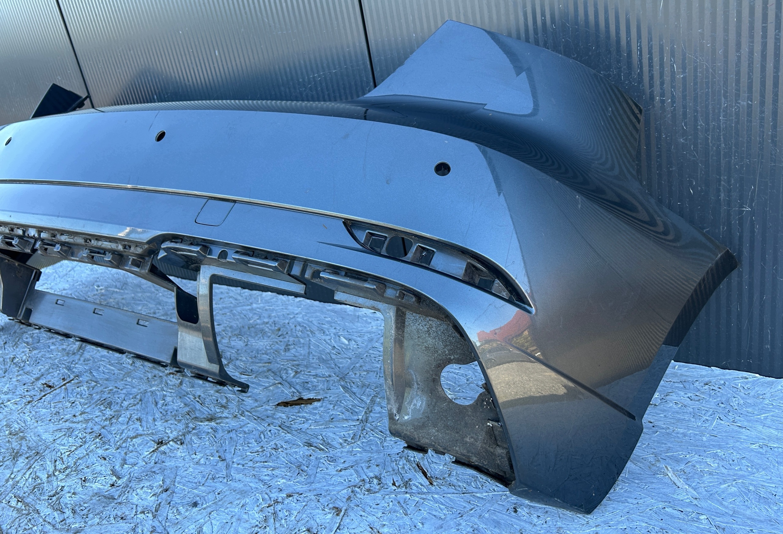 bumper rear part rear AUDI A3 8V 3D LIFT S-LINE PDC