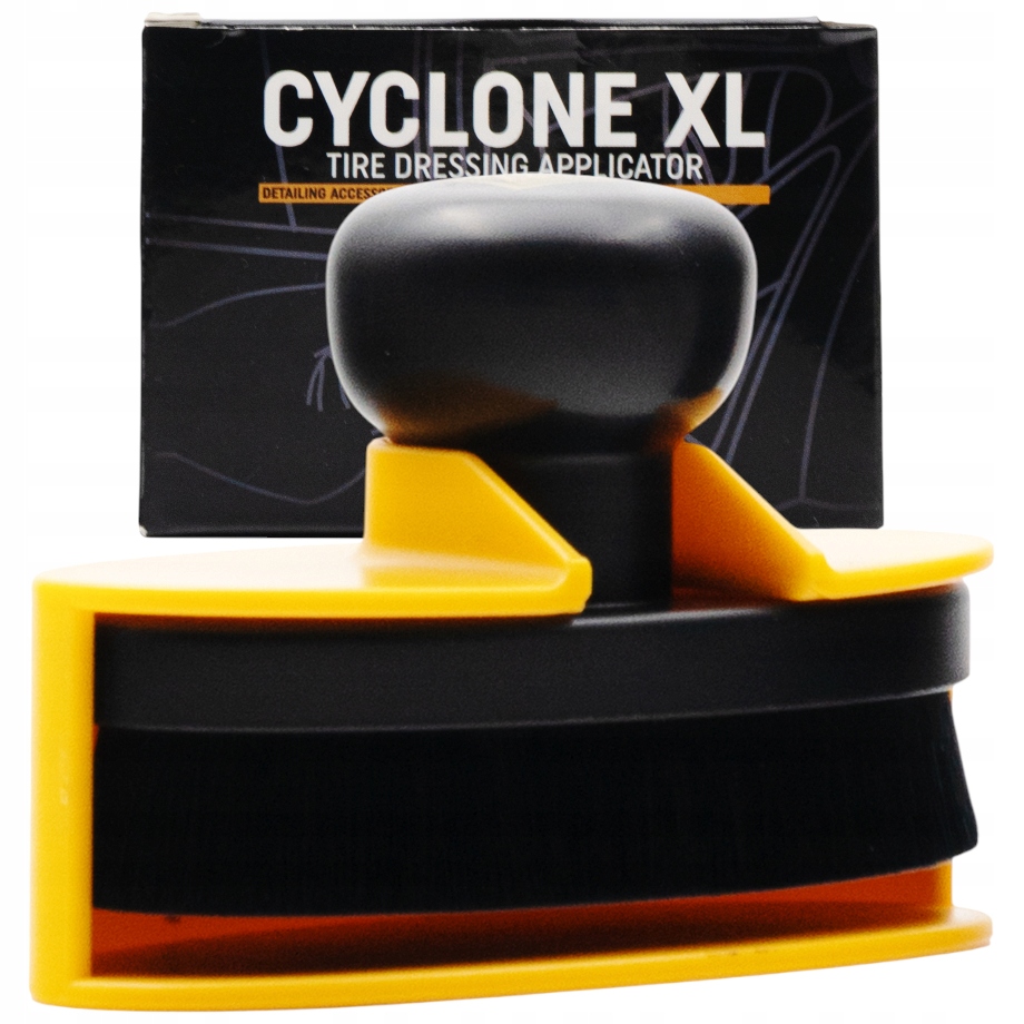 Work Stuff Cyclone XL Duży Pędzelek Aplikator Do Dressingu Do Opon Stojak