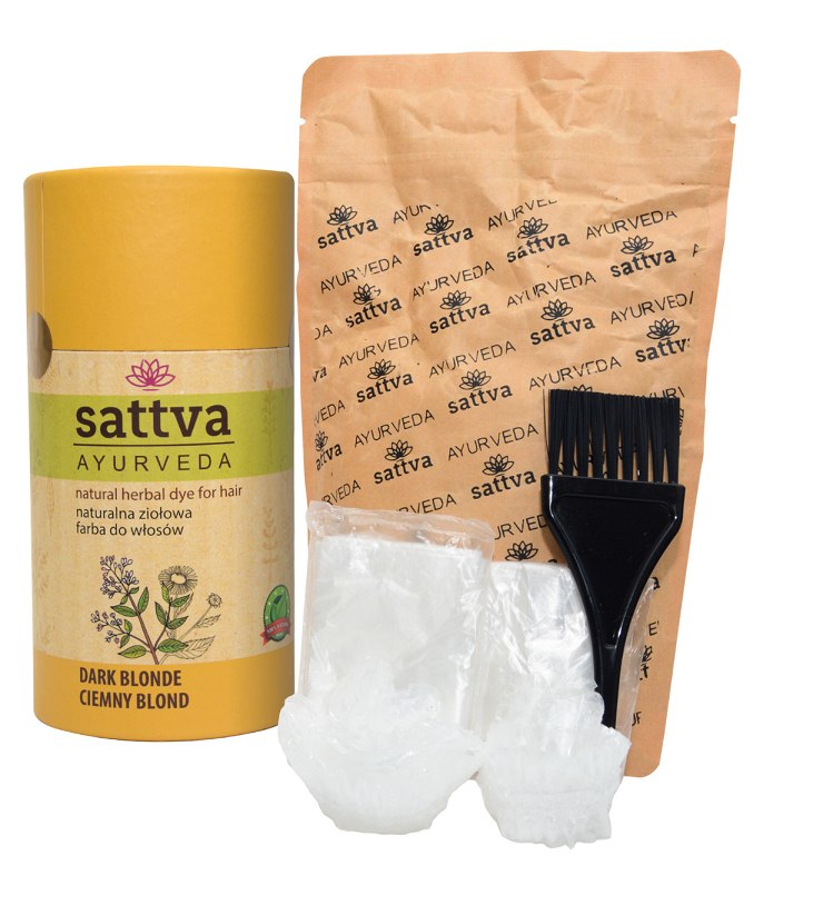 3x Henna Ciemny Blond 150 g Sattva (ayurveda)