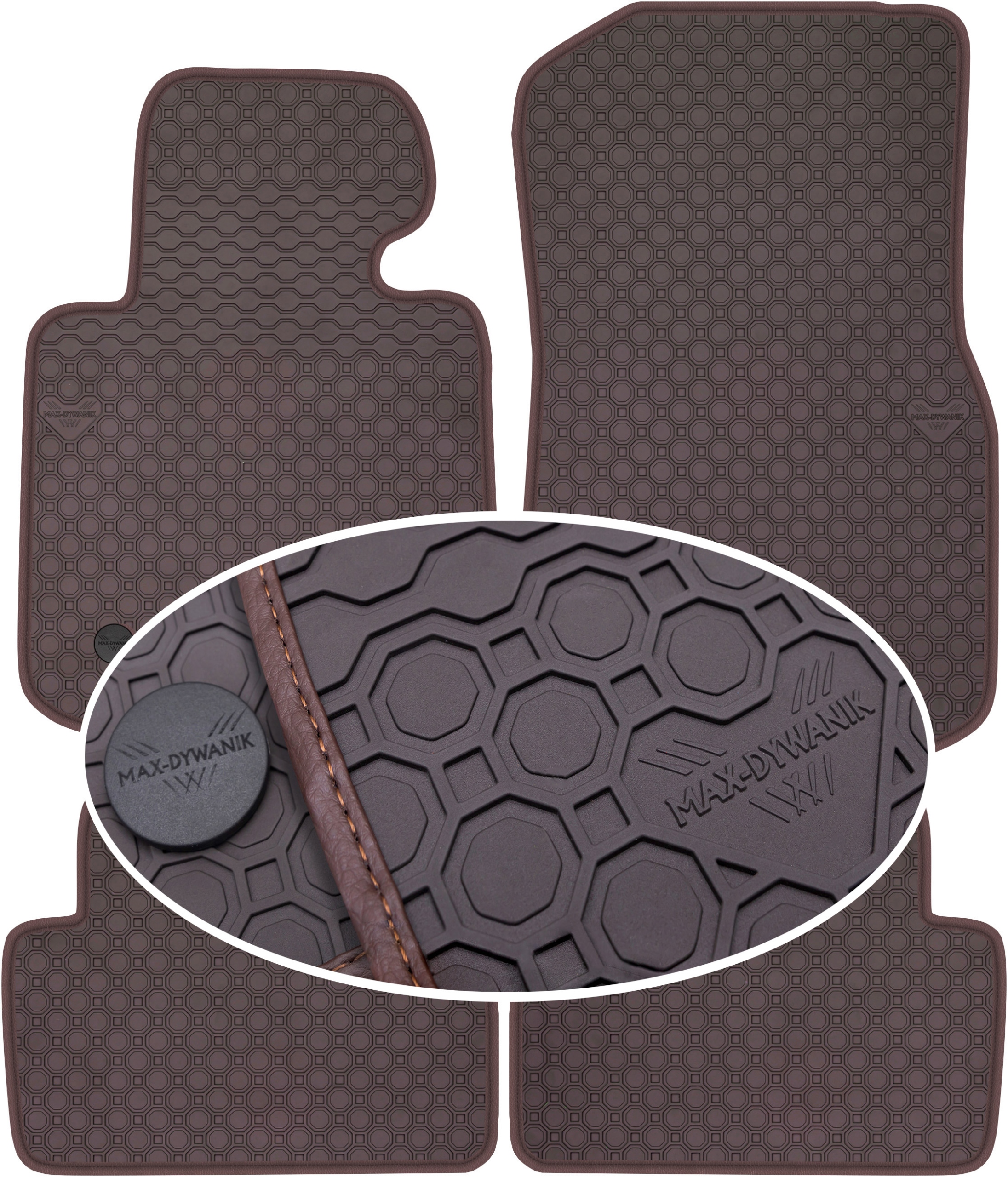 Bmw 4 F33 Cabrio 2014-2020 Gumové rohože PrimeLiner