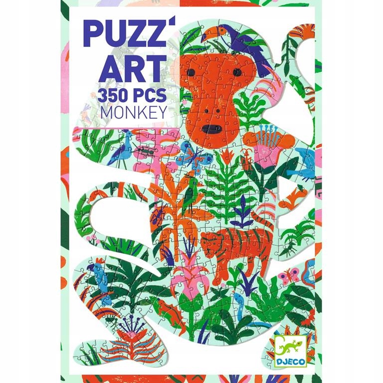 

Małpka Puzzle konturowe 350 el. Djeco 7+