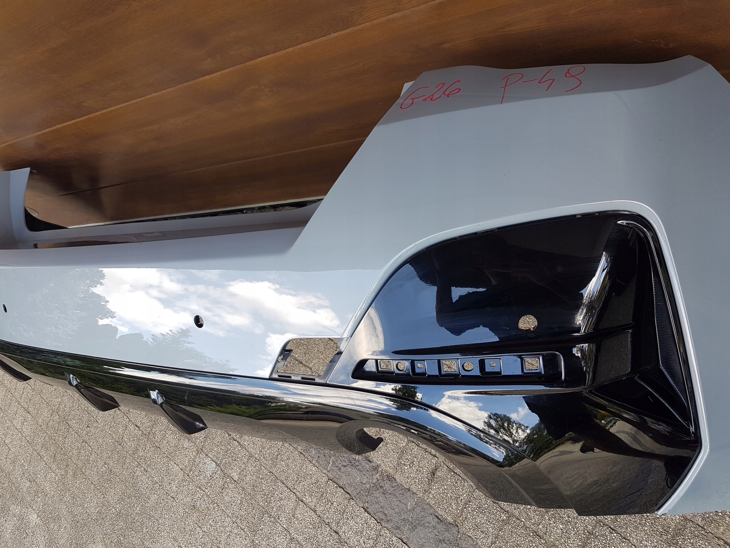 bumper rear BMW G26 m-packet