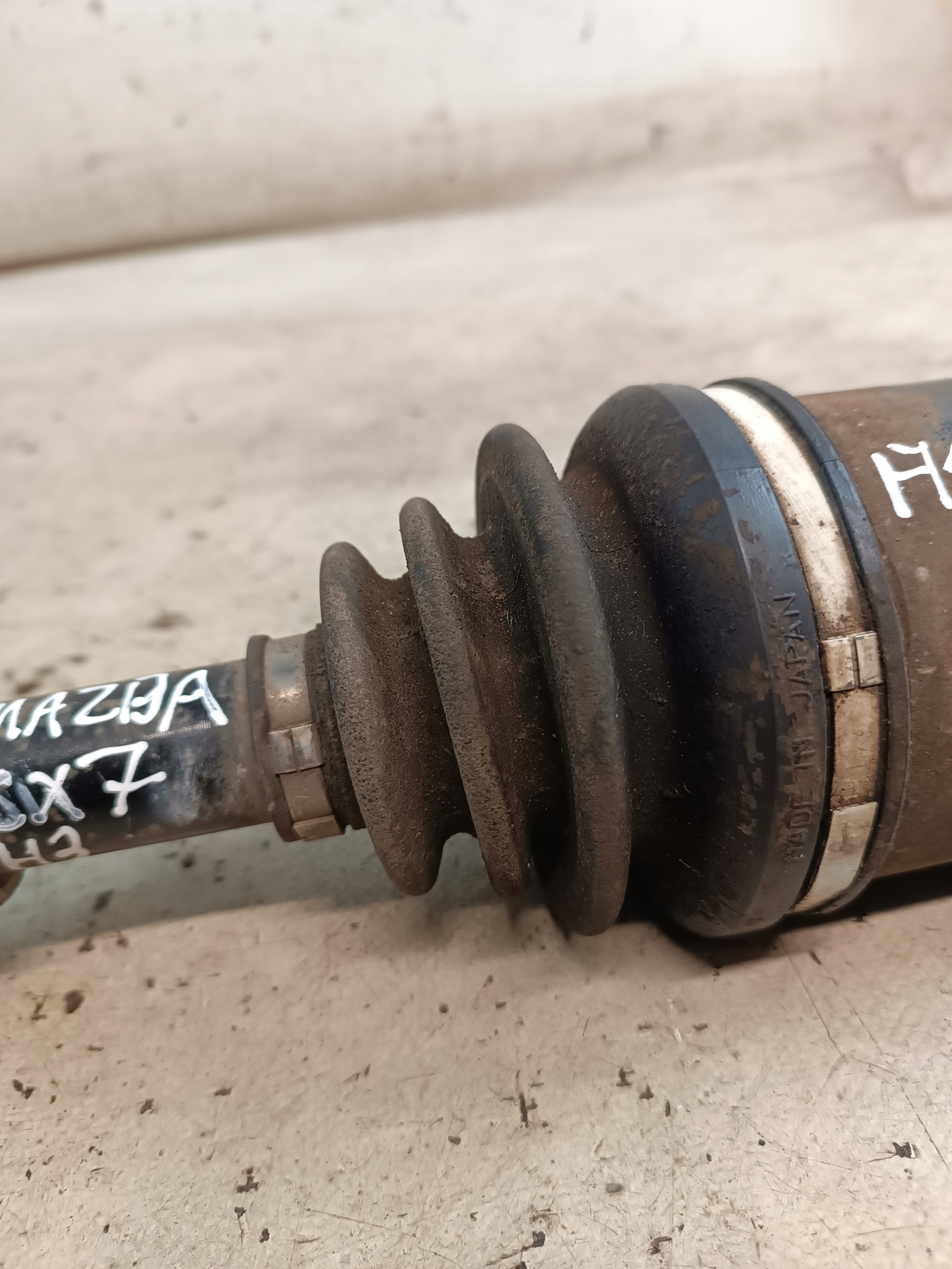 MAZDA CX7 2.3T semi-axis right front MANUAL