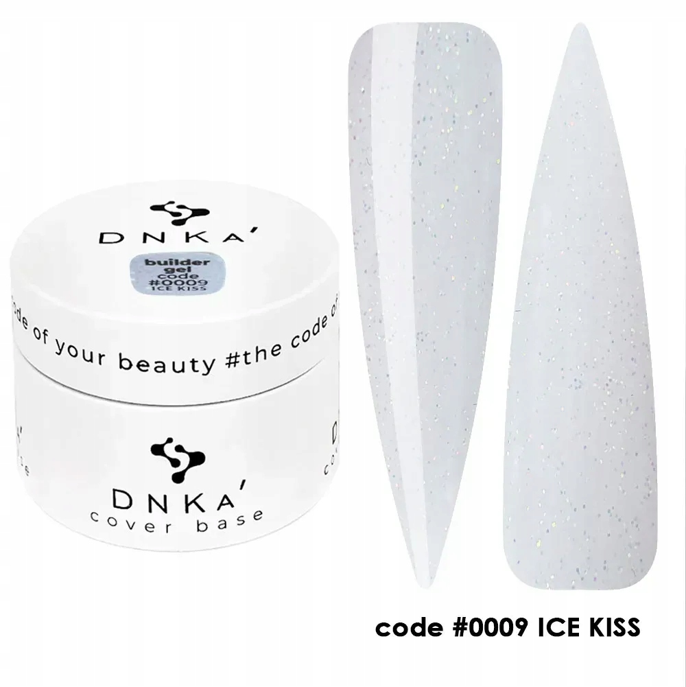 Dnka' Builder Gel Stavební Gel Code #0009 Ice Kiss 30 ml