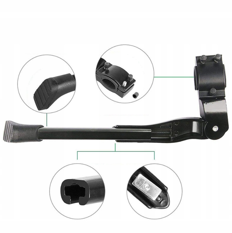 STOPKA ROWEROWA PODPÓRKA NÓŻKA REGULOWANA DO ROWERU NA ROWER TYLNA BOCZNA Kod producenta #676