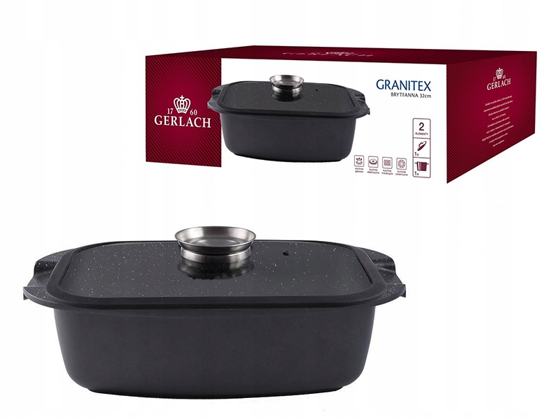 

Gerlach Granitex Brytfanna 32 CM Ilag Xera Dur 2