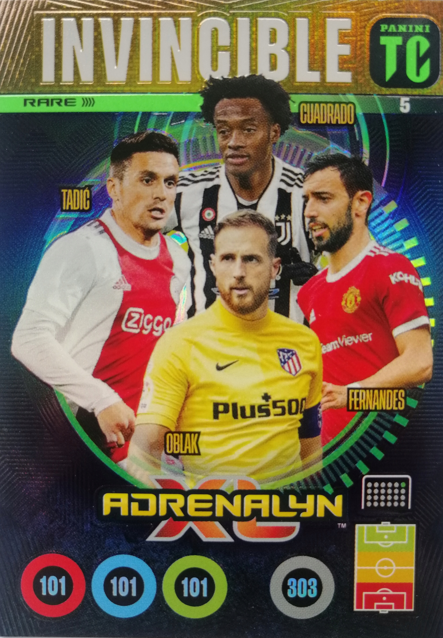 Panini Top Class Rare 5 Invincible