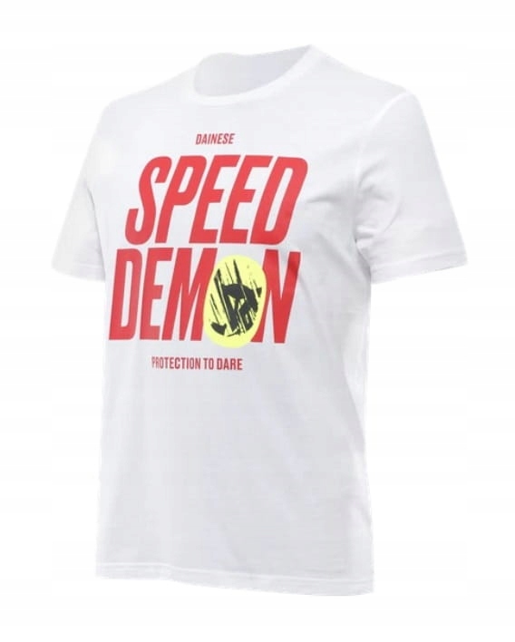 Motocyklové Tričko Dainese Knee Down Biele Pánske Speed Démon