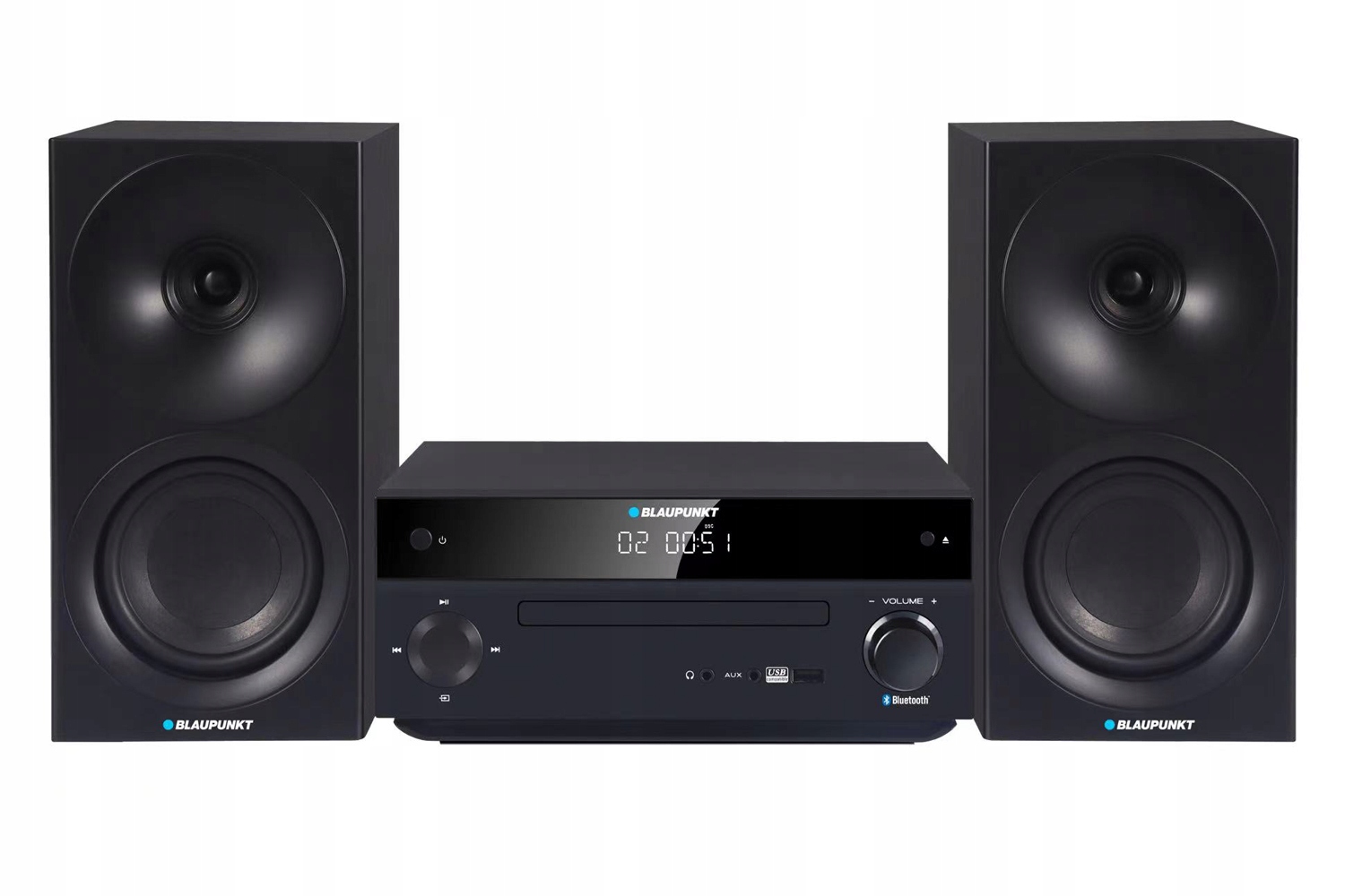 Mini věž Blaupunkt MS30.2BT Bt CD Usb 150W Hdmi Arc Aux Loudness Pilot