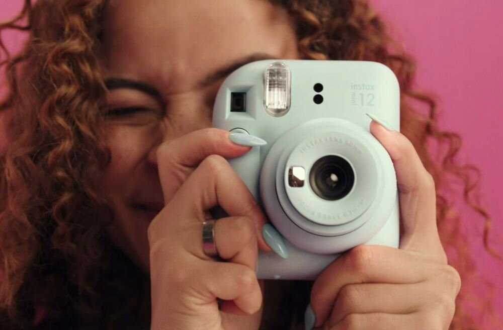 Aparat INSTAX mini 12 Fioletowy + wkłady 40 zdjęć Model Instax Mini 12