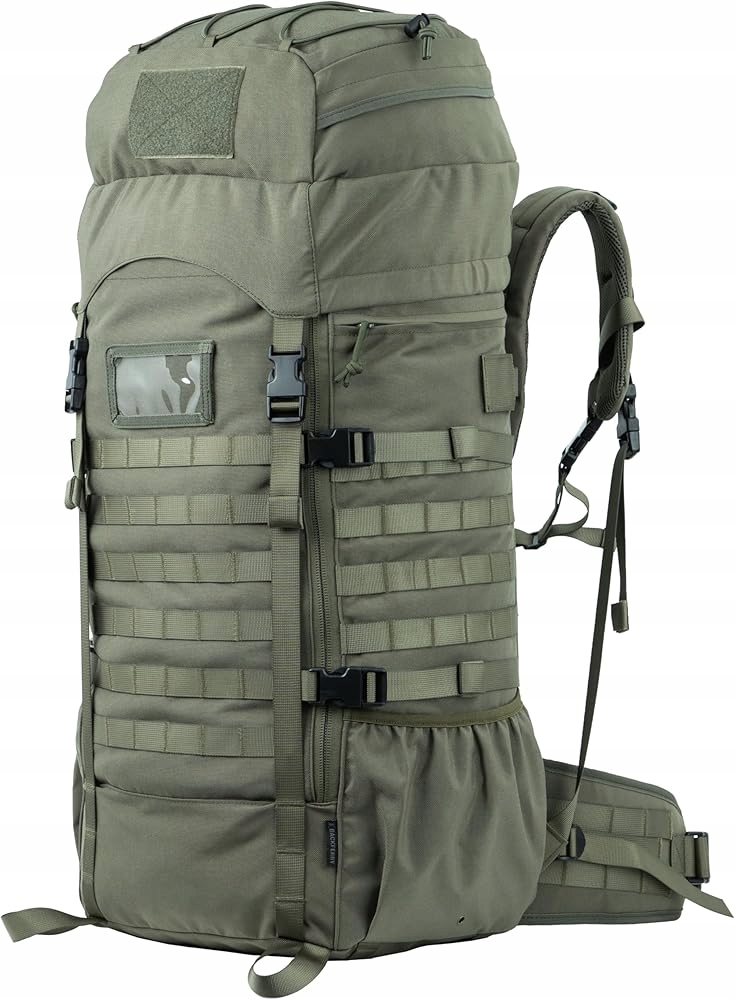 Batoh Backferry 75L No.741 Olive Green s vnitřním rámem Molle