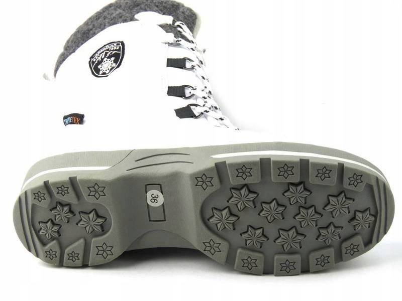 ŚNIEGOWCE DAMSKIE AMERICAN CL SN08 SOFTSHELL BIAŁE Materiał zewnętrzny tkanina