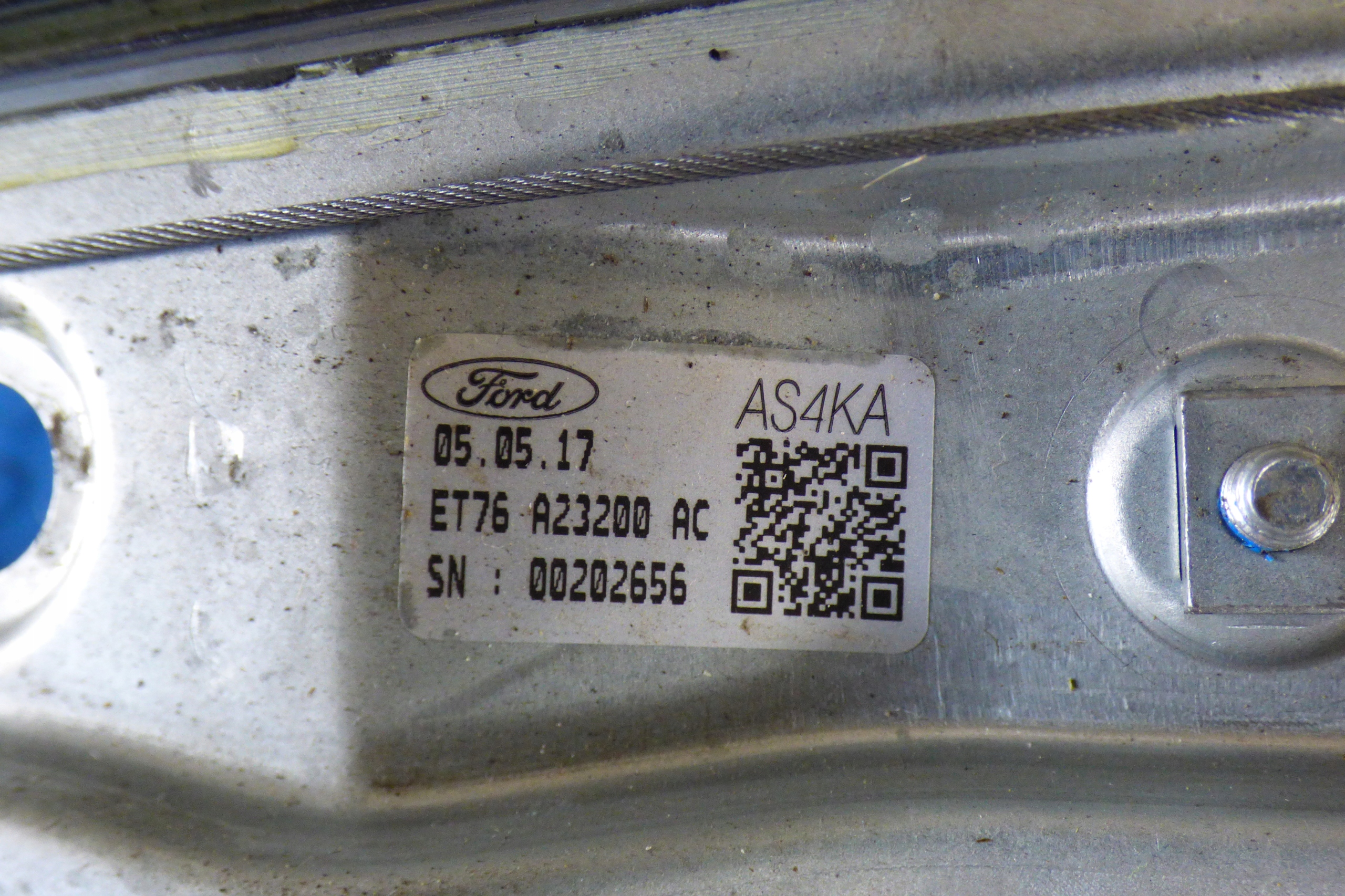 window regulator right front ET76A23200AC EUROPA FORD TRANSIT COURIER II MK2