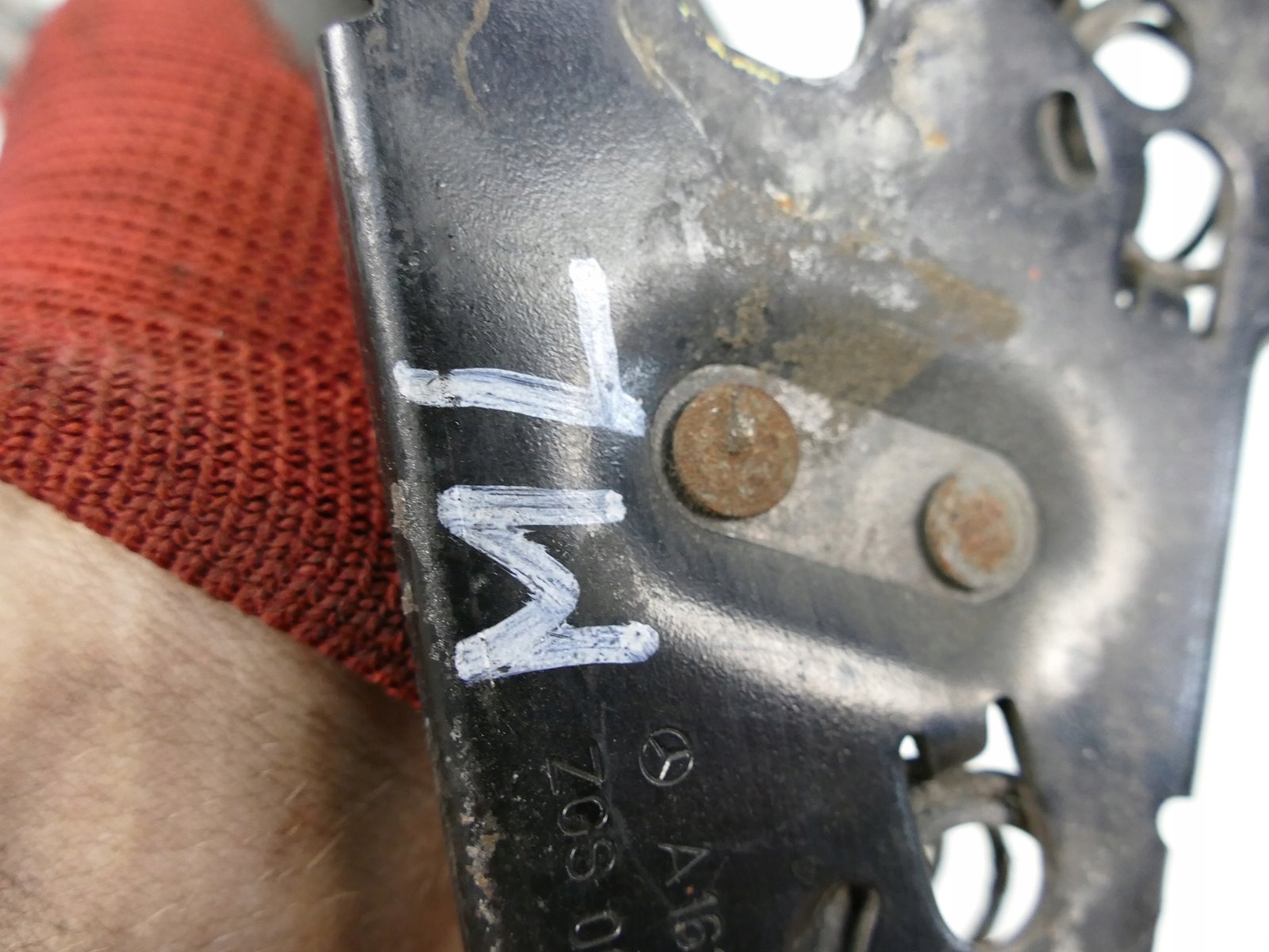 MERCEDES ML W163 bonnet latch lock RYGIEL