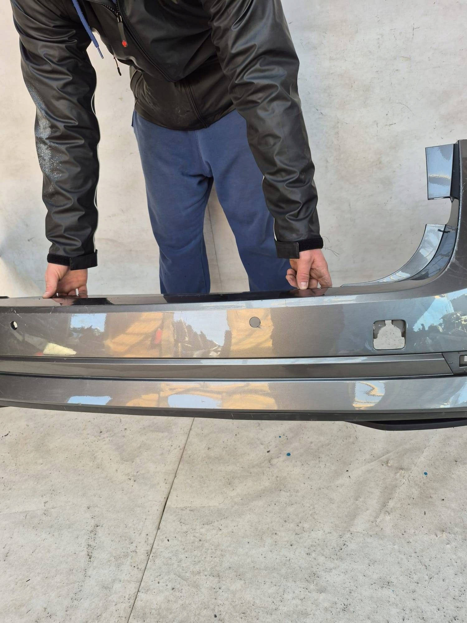 SKODA OCTAVIA IV KOMBI 19- bumper rear part rear PDC