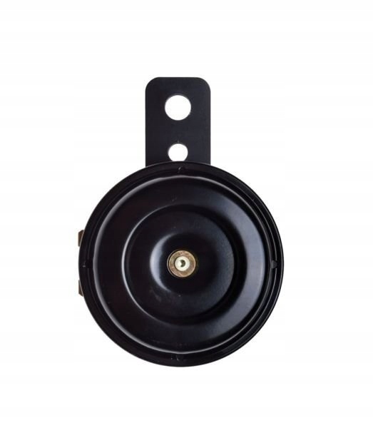 Sygnał dźwiękowy klakson 12V 1.5A 105 dB 65mm E-mark czarny