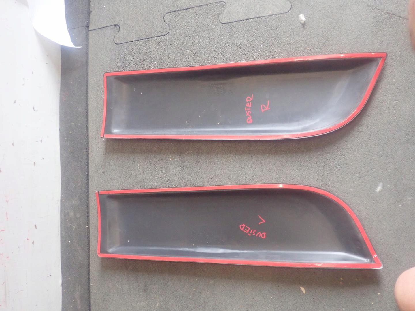 moulding door right rear part DACIA DUSTER 2010