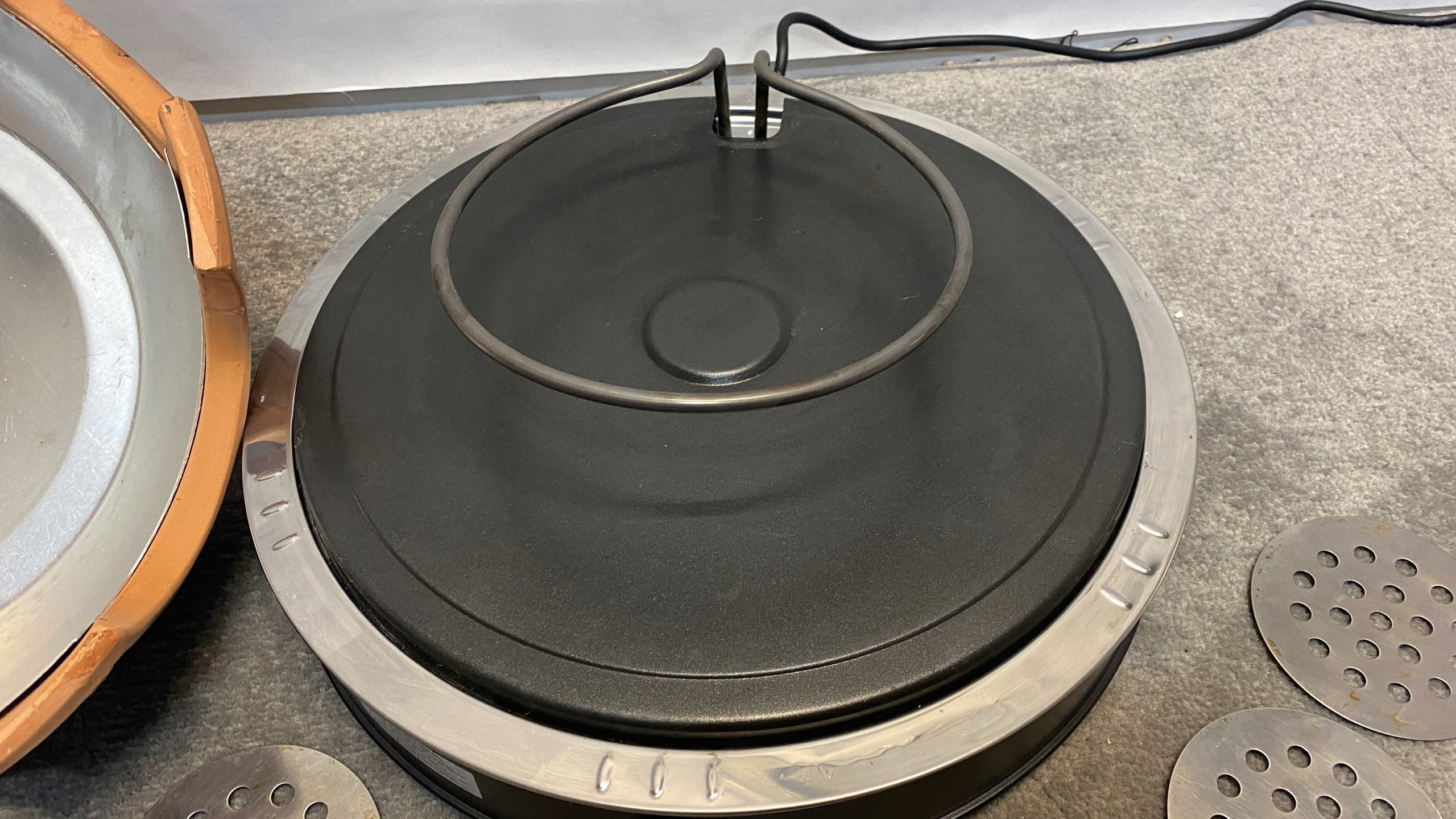 Elektryczny piec do pizzy 1200W + 6 SZPATUŁEK Moc 1200 W