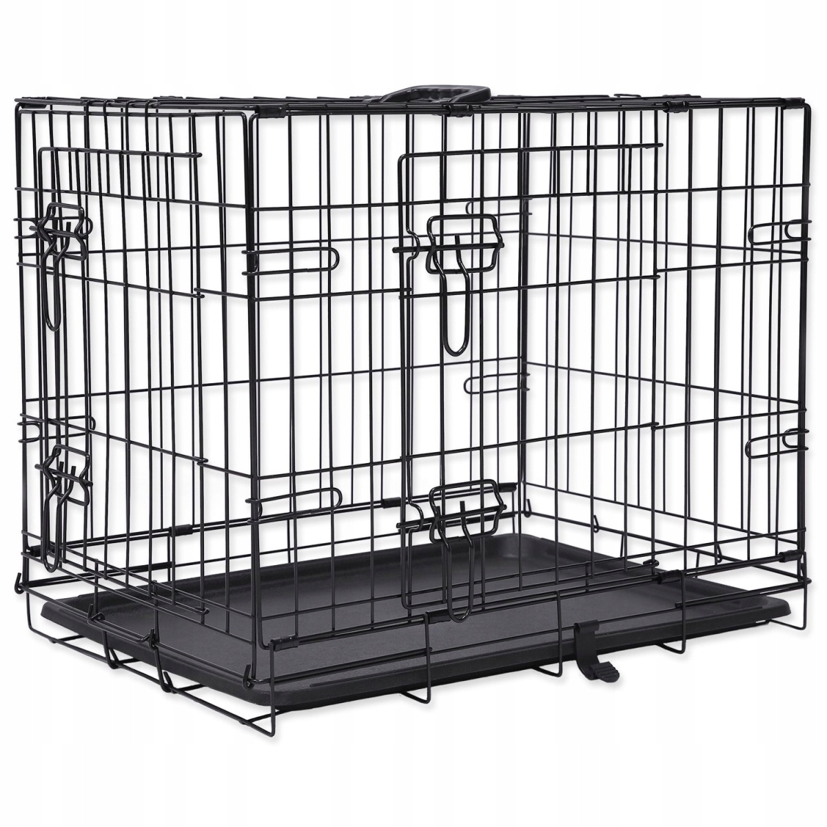 Levně Klec Dog Fantasy skládací S 2 dveře 61x43x49cm