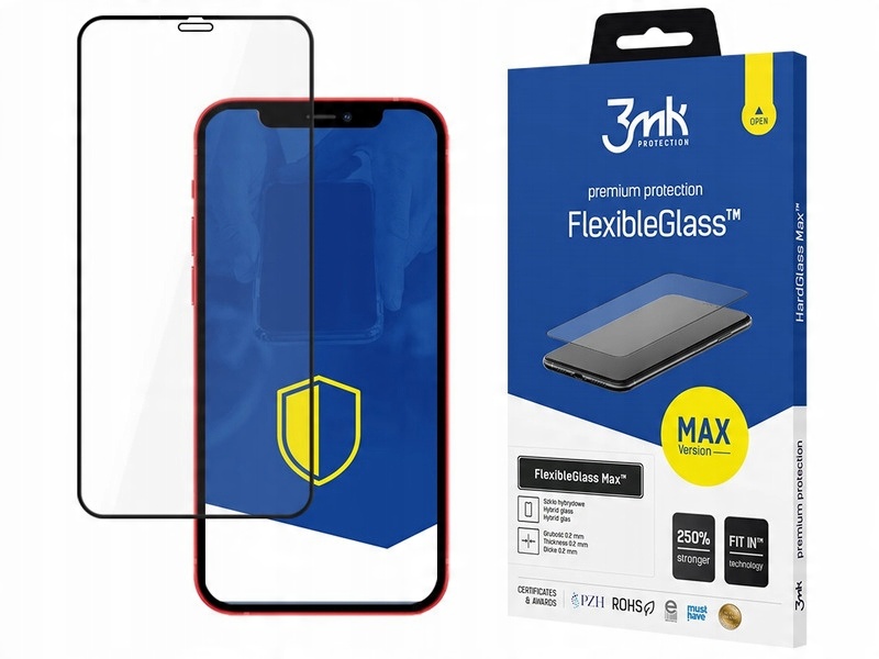 

Szkło hybrydowe 3mk do Apple iPhone 12/12 Pro