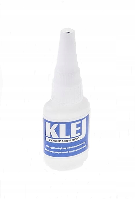 

Klej cyjanoakrylowy 20 gr do gumy , plastiku