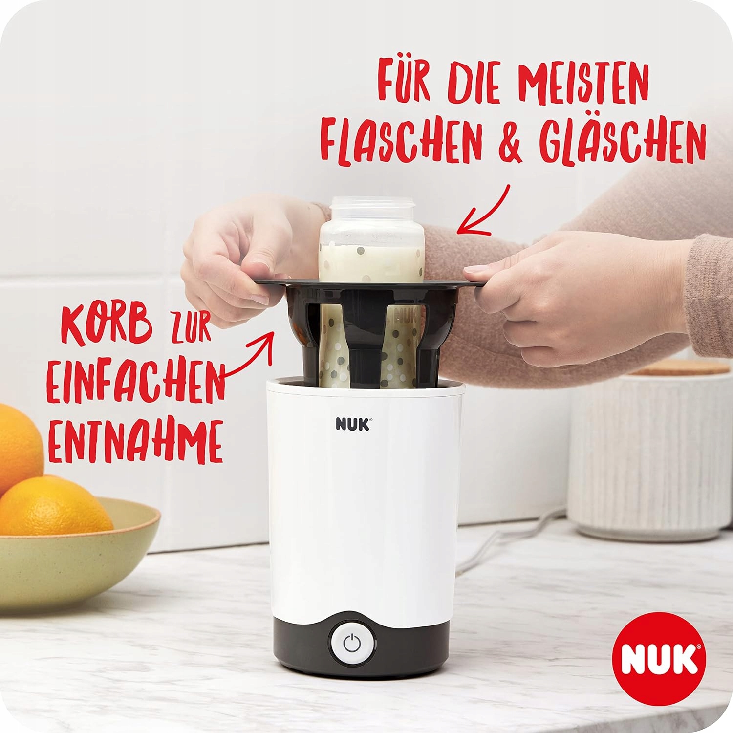 Podgrzewacz do Butelek i Pokarmów NUK DOM Kod producenta 10256378