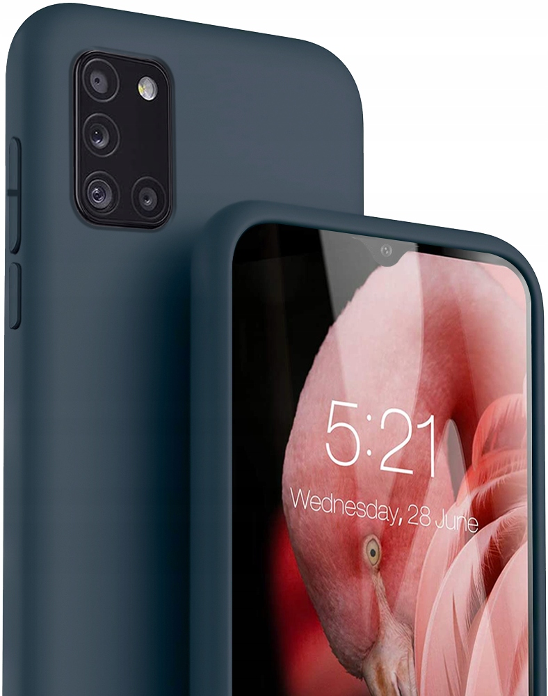 

Etui do Samsung Galaxy A31 Case Silikon Szkło 9H