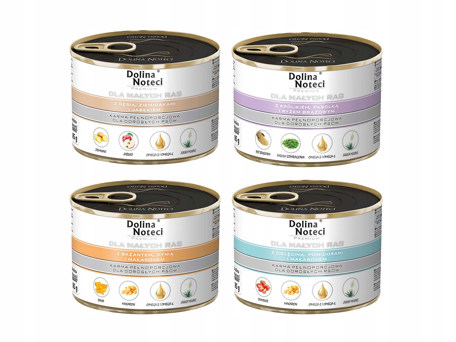 Levně Dolina Noteci Malé Plemena MIX Chutí 24X185 G